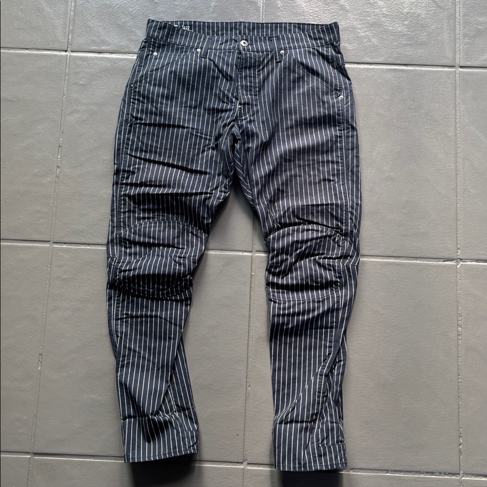 G-Star dot stripe pants. 34/32
